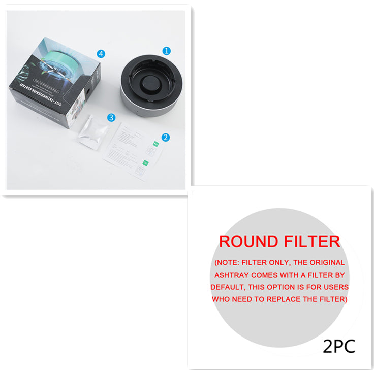 Ashtray Smoke Removal