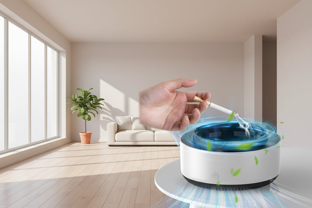 Ashtray Smoke Removal